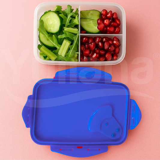 Recipiente Hermético con 3 Divisiones