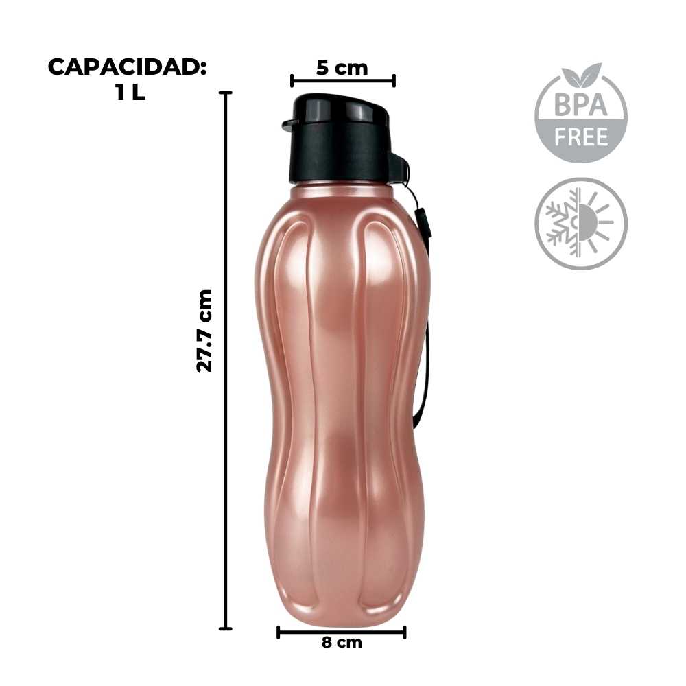 Botella para agua Cronos 1 L