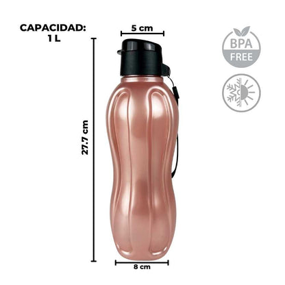 Botella para agua Cronos 1 L