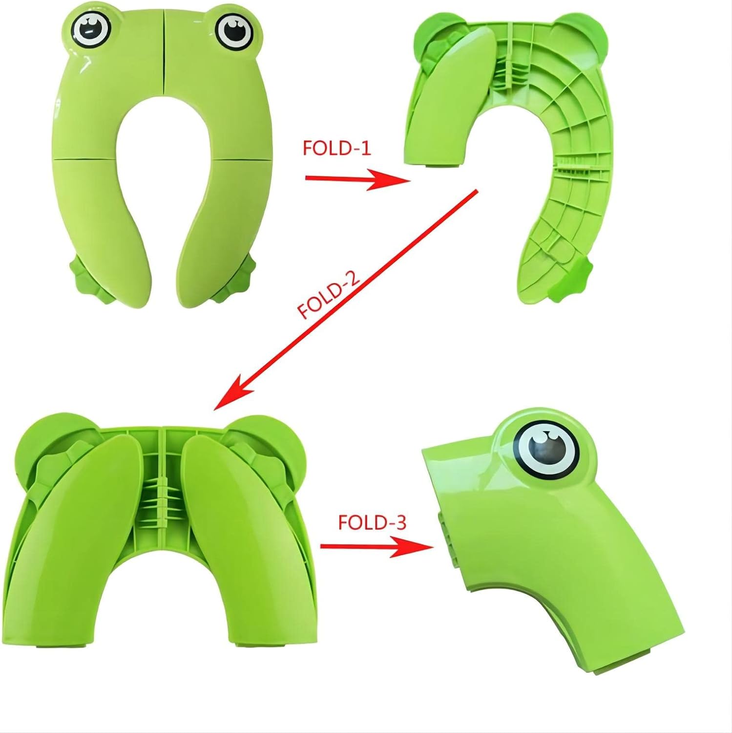 Asiento Infantil plegable para WC