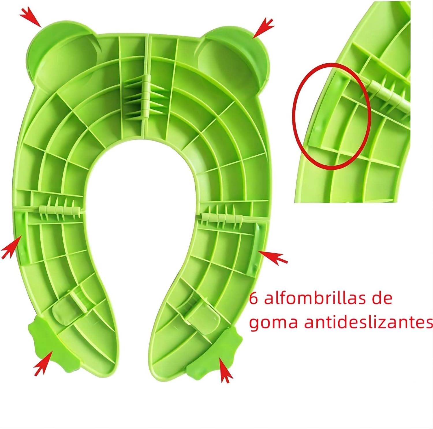 Asiento Infantil plegable para WC