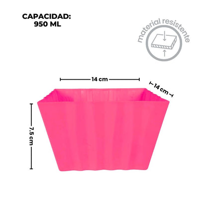 Base Cuadrada para centros de mesa