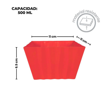 Base Cuadrada para centros de mesa