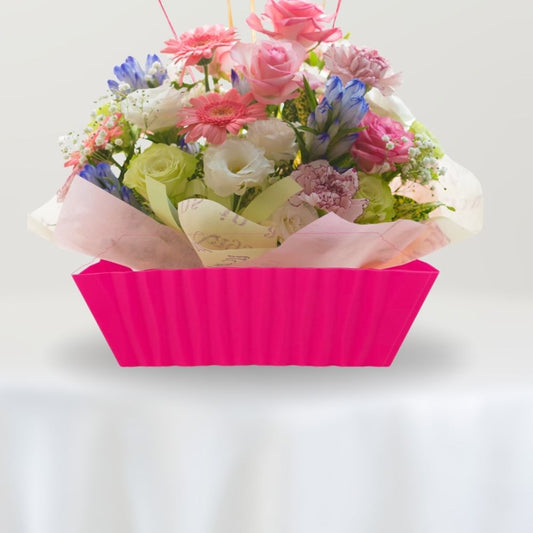 Base rectangular para centros de mesa