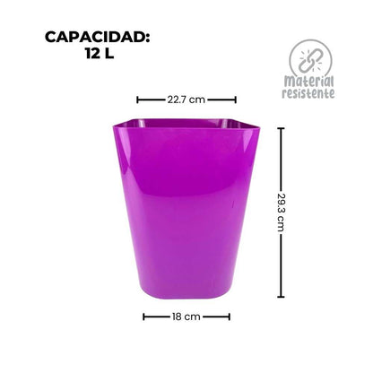 Bote de basura 12 Litros