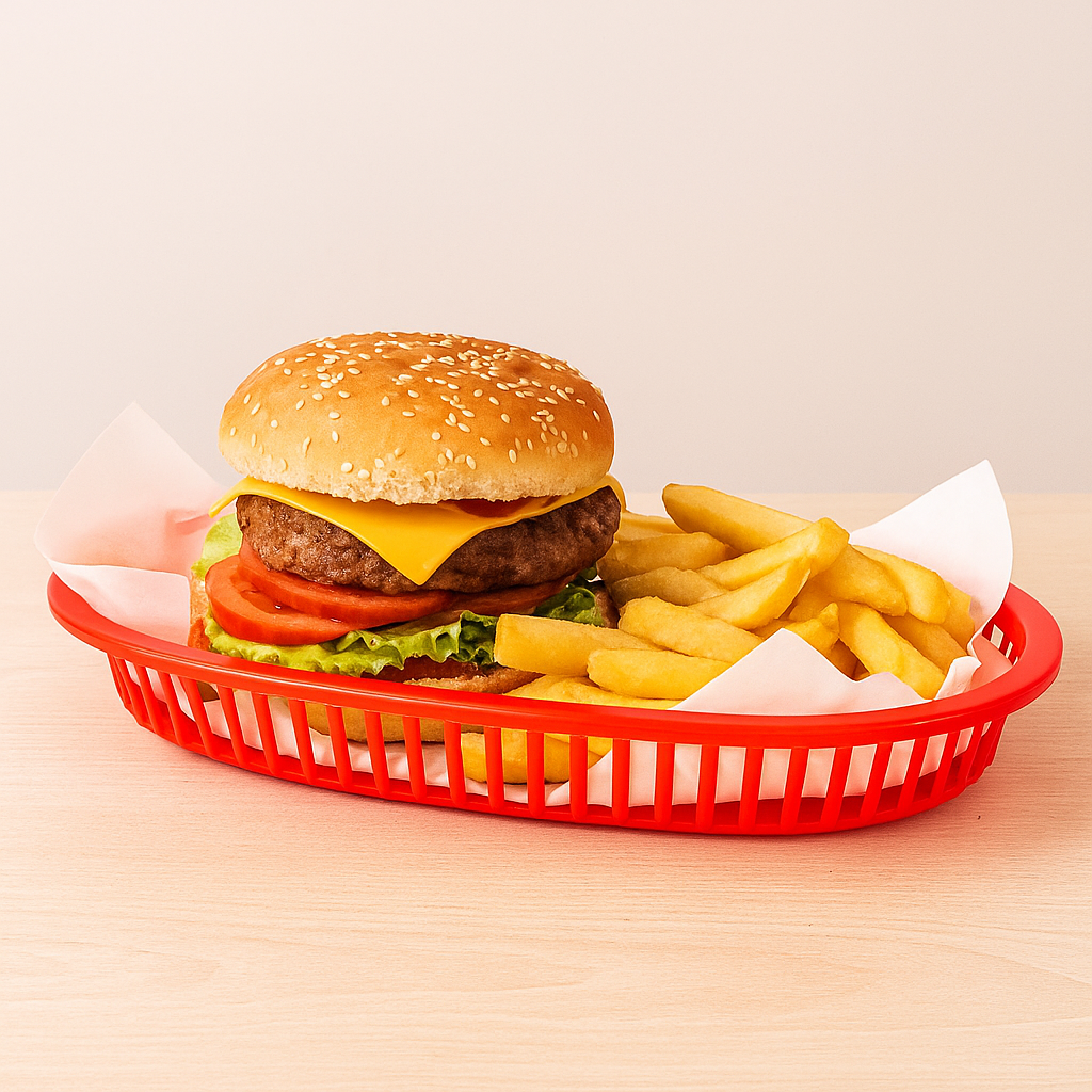 Canasta para comida rápida