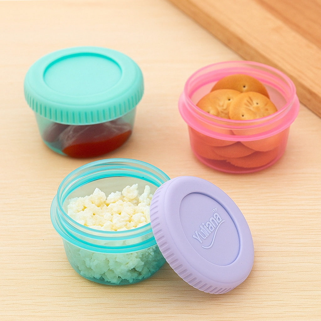 Recipientes redondos Roski 30 ML (Kit 4 pzs)