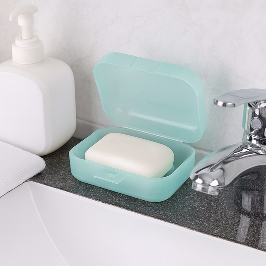 Jabonera con tapa