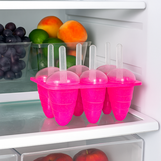 Molde para paletas con glitter