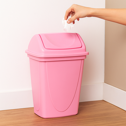 Bote de basura con tapa Balancín 14 L