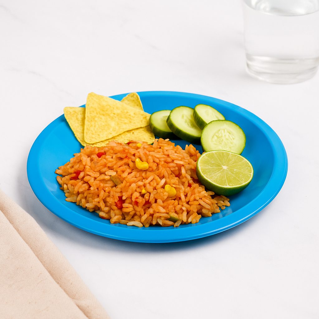 Plato Arrocero de plástico 8.5"