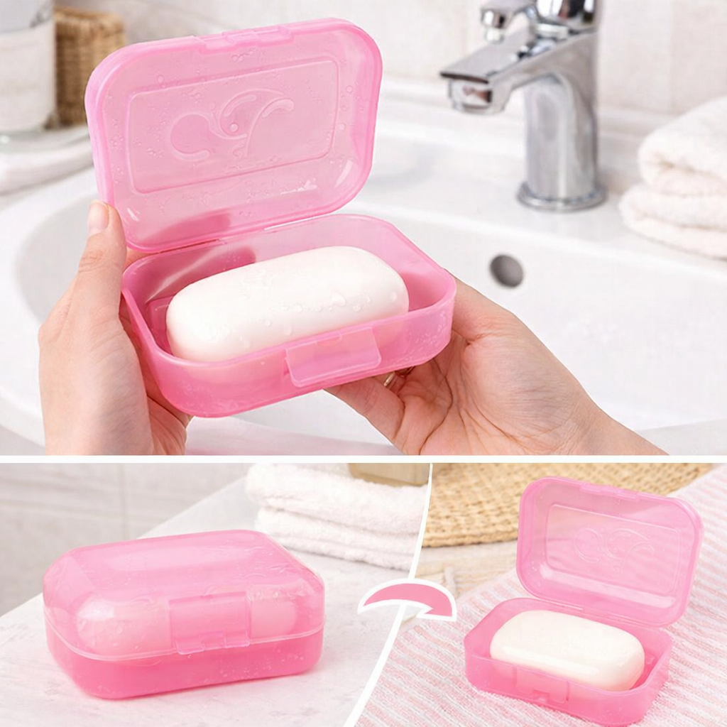 Jabonera con tapa