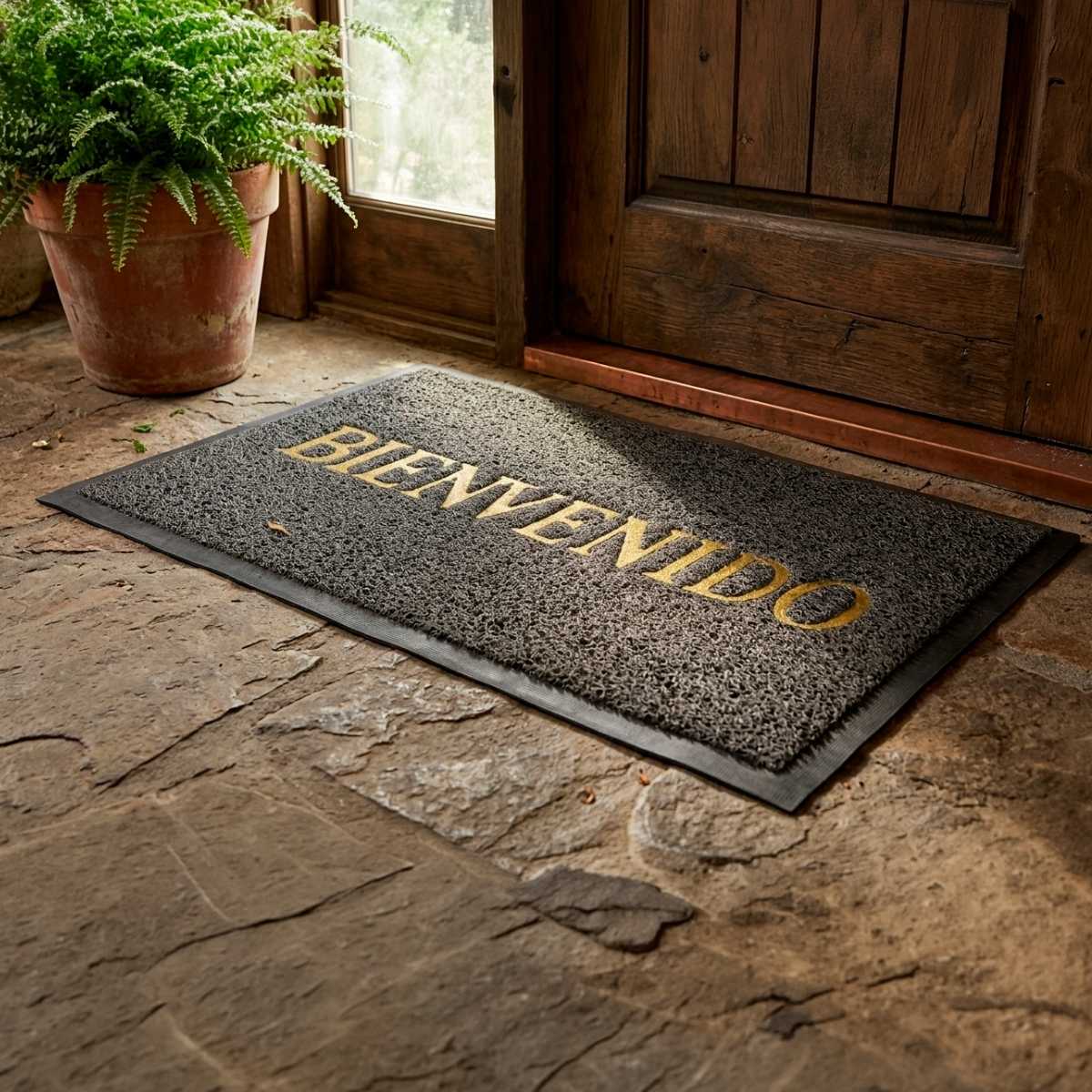 Tapete decorativo Bienvenido