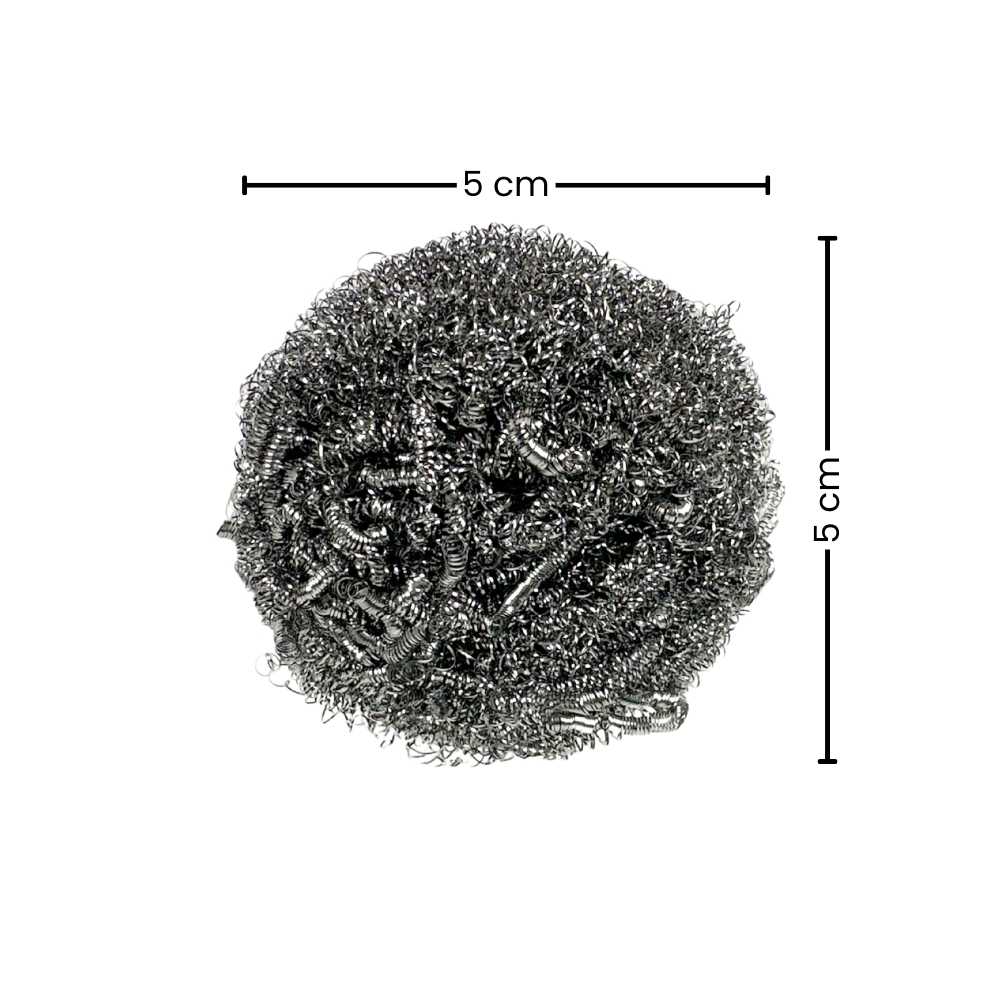 Fibra de acero inoxidable (5 pz)