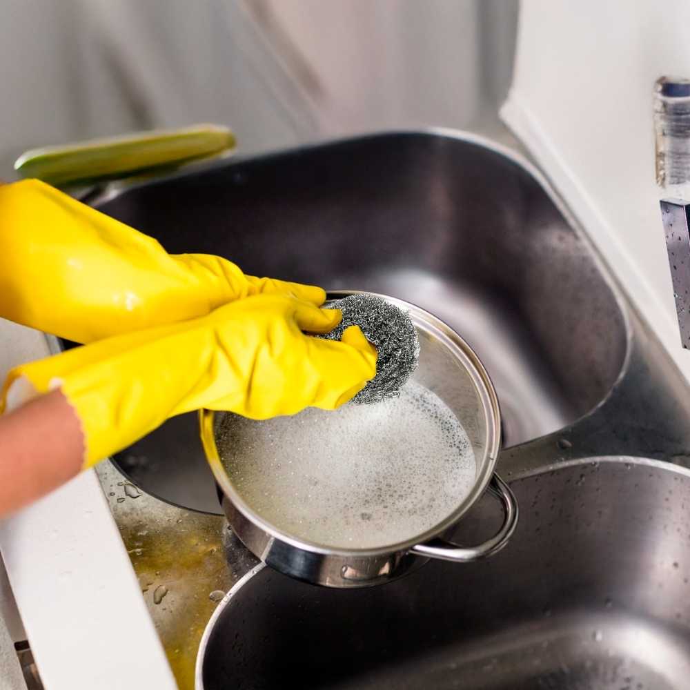 Fibra de acero inoxidable (5 pz)