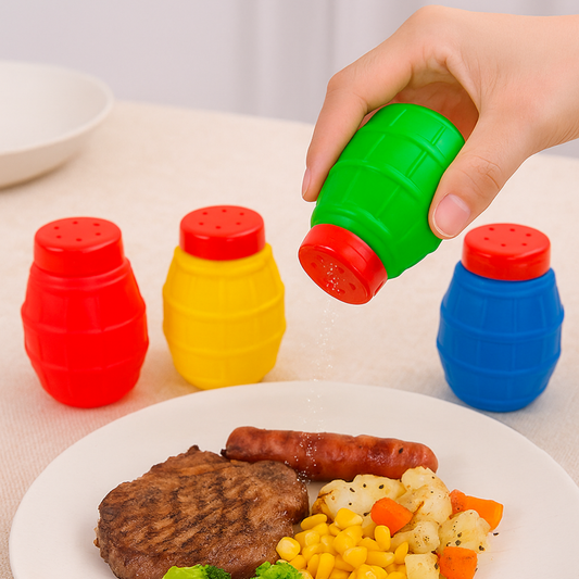 Salero de barril 4 piezas