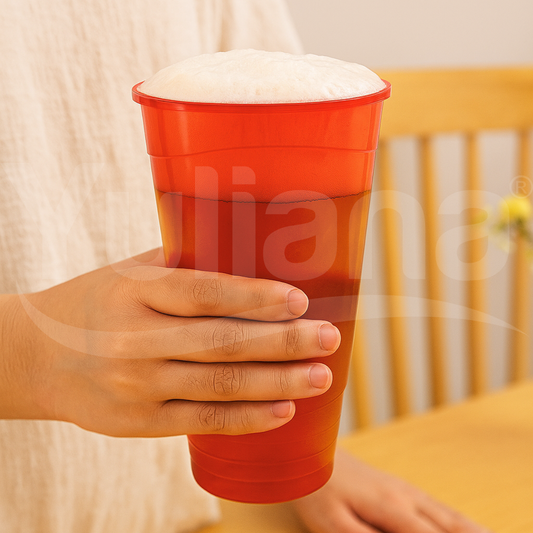 Vaso chelero de plástico 950 ML