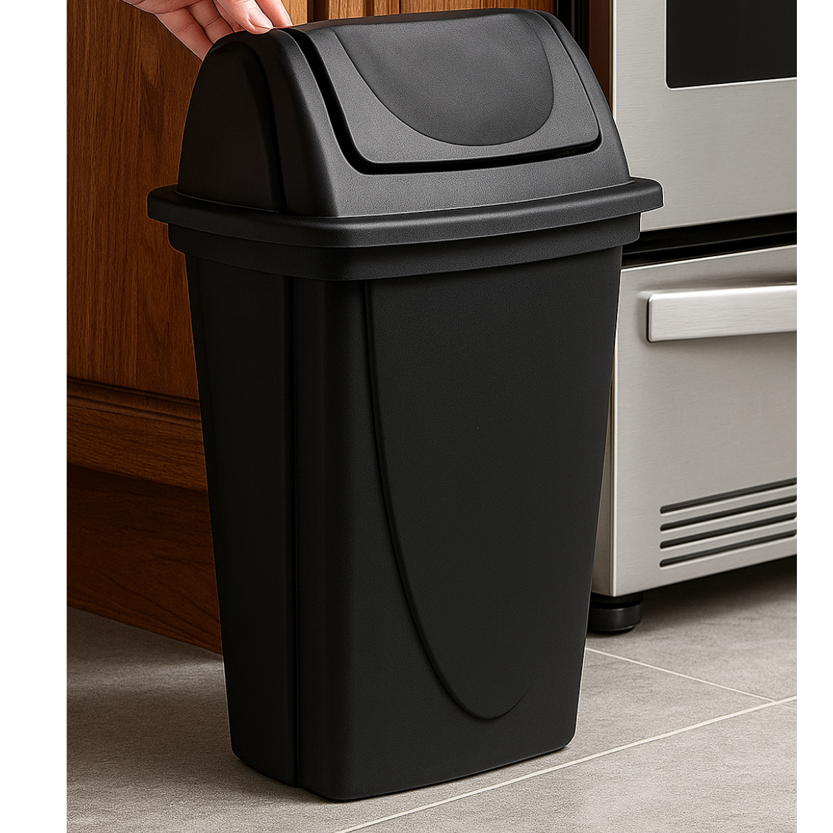 Bote de basura con tapa Balancín 14 L