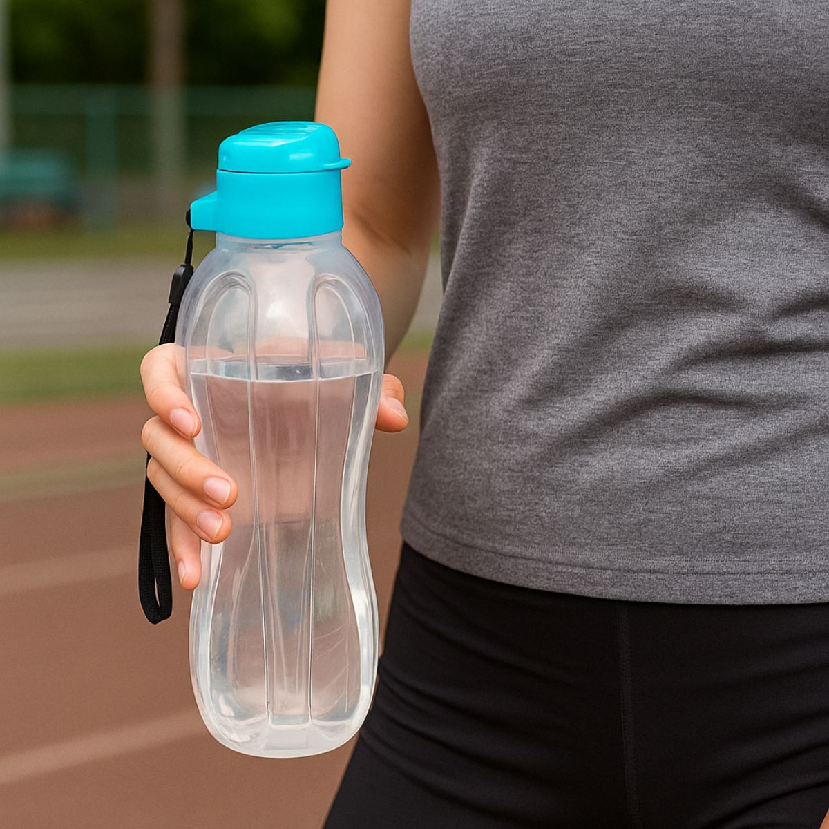 Botella de plástico trasparente 1 Litro
