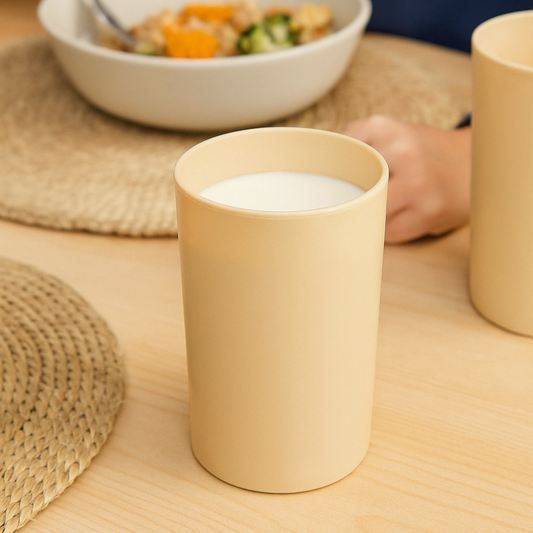 Vaso de plástico Beige