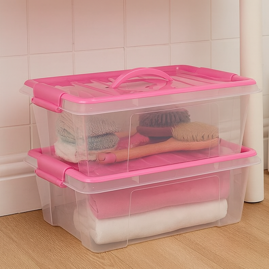 Caja de plástico con asa 5.6 Litros