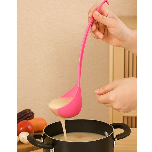 Cucharón de plástico tamaño grande