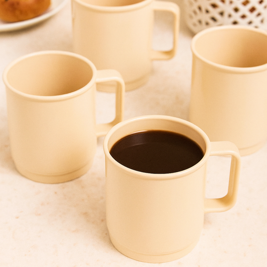 Taza de plástico 400 ML Clásica