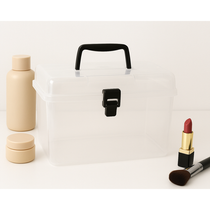 Cosmetiquera de plástico