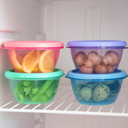 Recipientes Redondos Mini 60ml (Kit 4 pzs)