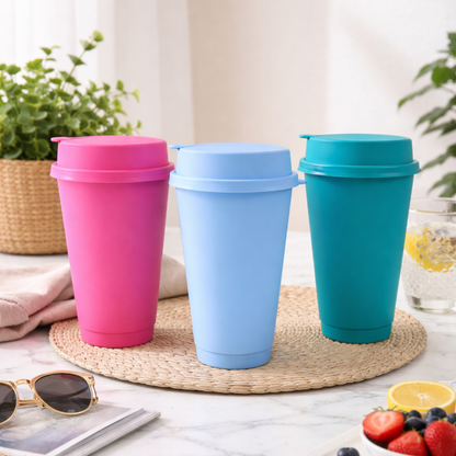 Vaso Cafetero con tapa