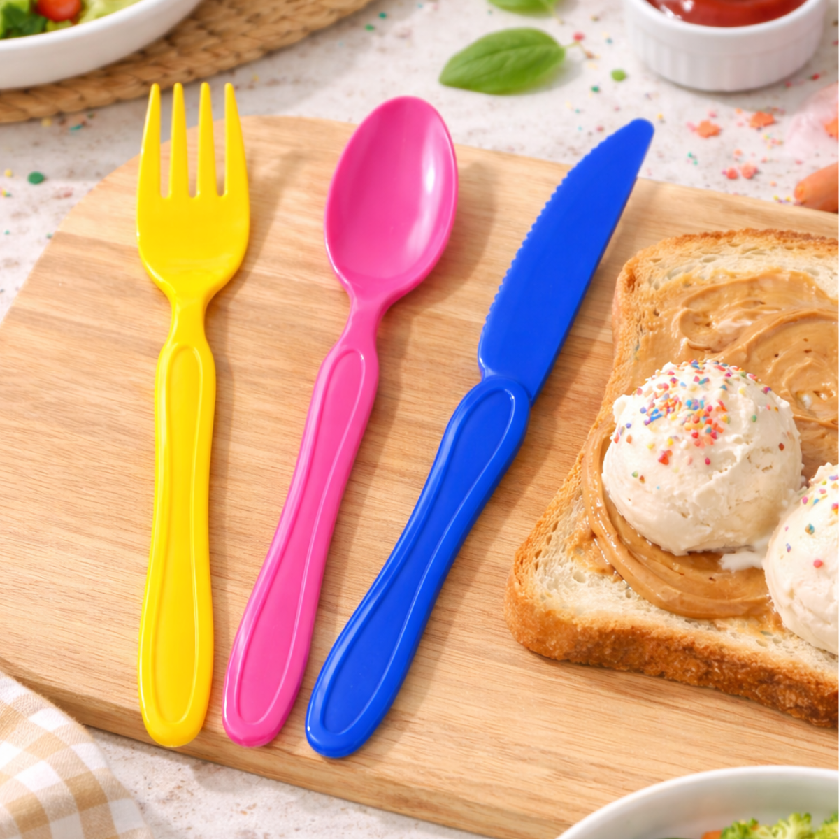 Set de 36 Cubiertos reutilizables