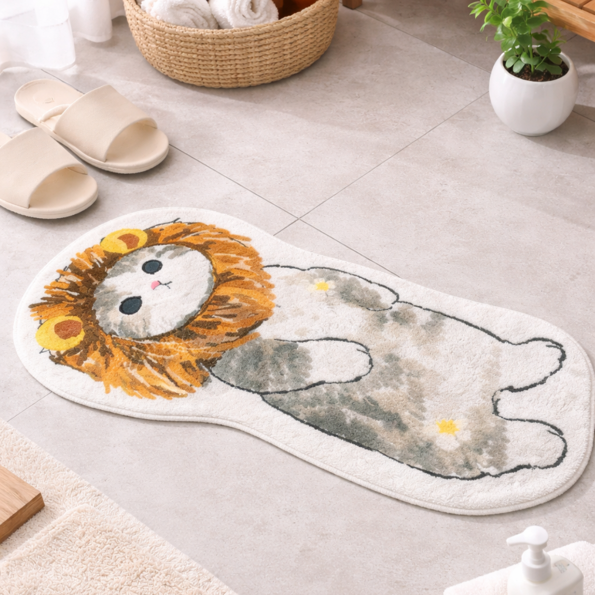 Tapete de Gatito 120 cm