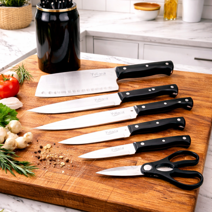 Set de 6 cuchillos premium