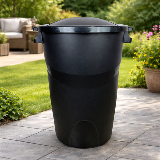 Bote de basura con tapa 62 Litros