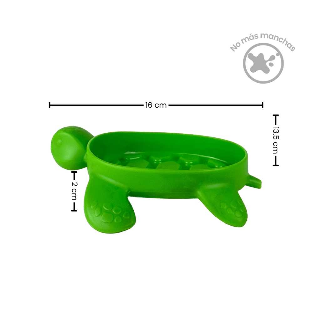 Jabonera en forma de Tortuga