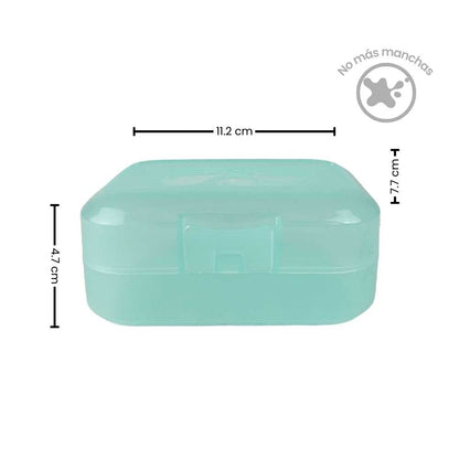 Jabonera con tapa