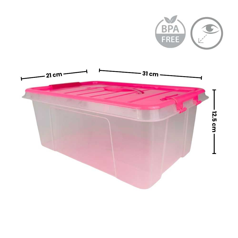 Caja de plástico con asa 5.6 Litros
