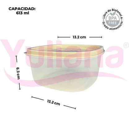 Set Pirámide 7 piezas cuadrado