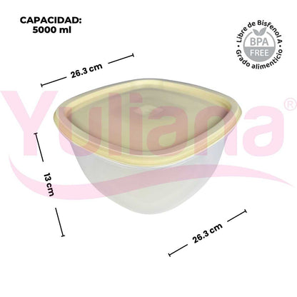 Set Pirámide 7 piezas cuadrado