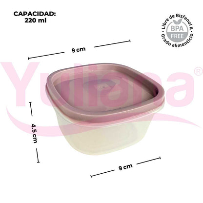 Set Pirámide 7 piezas cuadrado