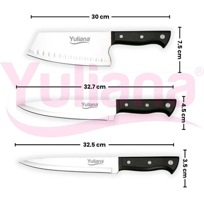 Set de 6 cuchillos premium