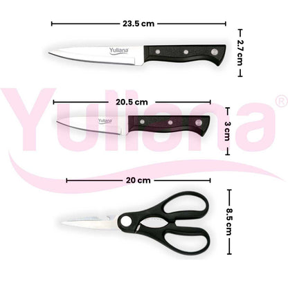 Set de 6 cuchillos premium