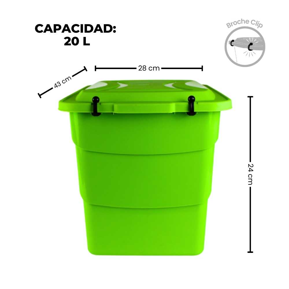 Caja organizadora Colors (20 L)