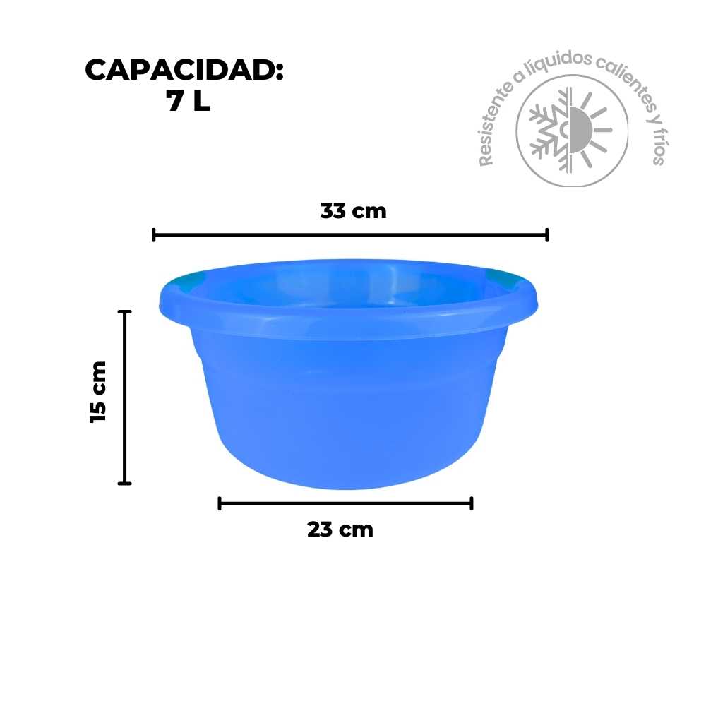 Palangana Multiusos 7 litros