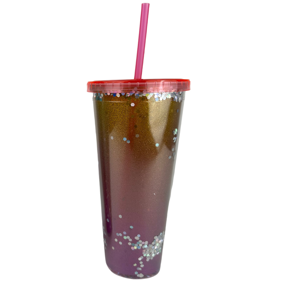 Vaso Doble Pared Diamantina 720 ml