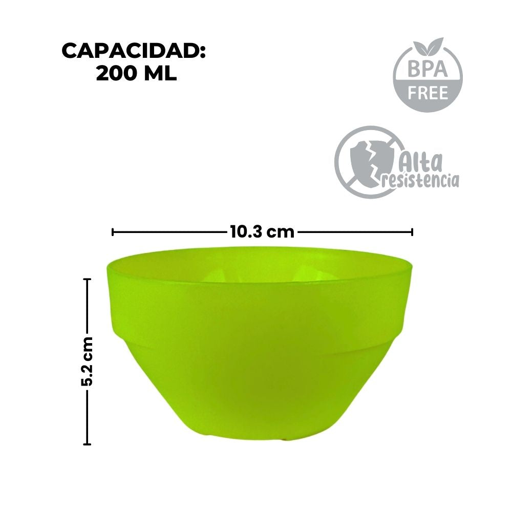 Salsera individual 200 ML Colors