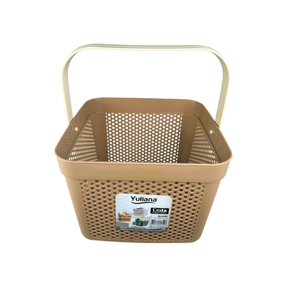 Cesta de plástico organizadora grande