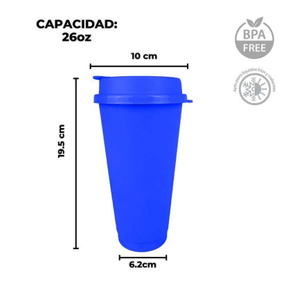 Vaso Cafetero con tapa