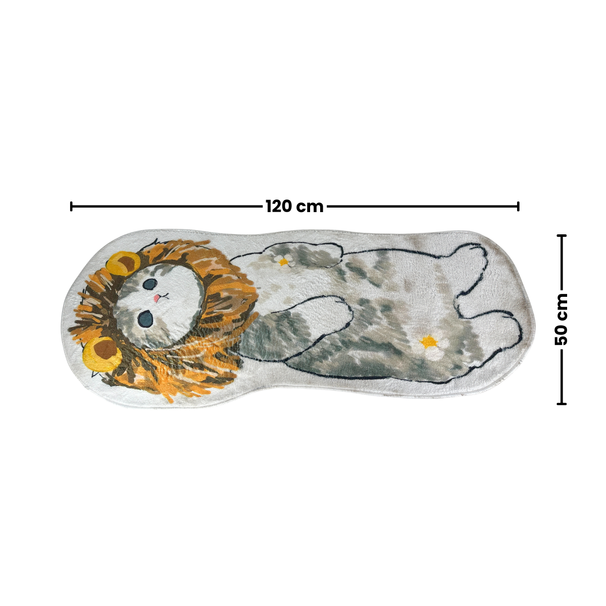 Tapete de Gatito 120 cm