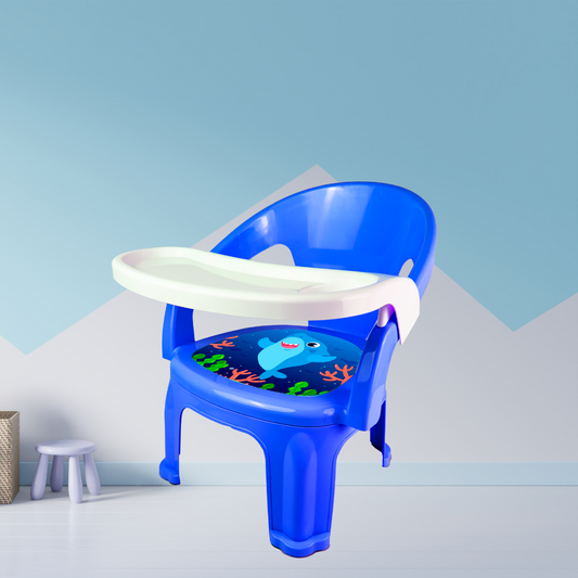 Silla chillona con tablero para niños